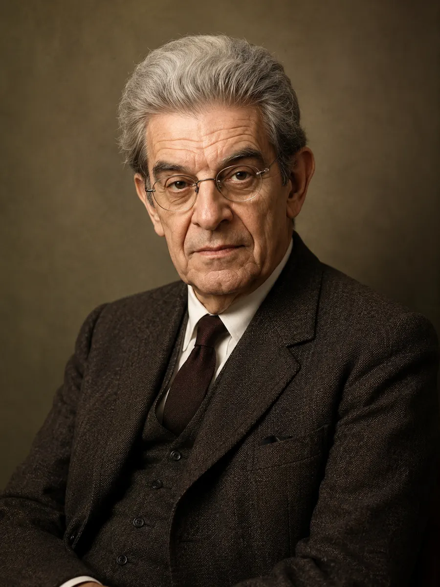 Retrato de Jacques Lacan, psicanalista francês